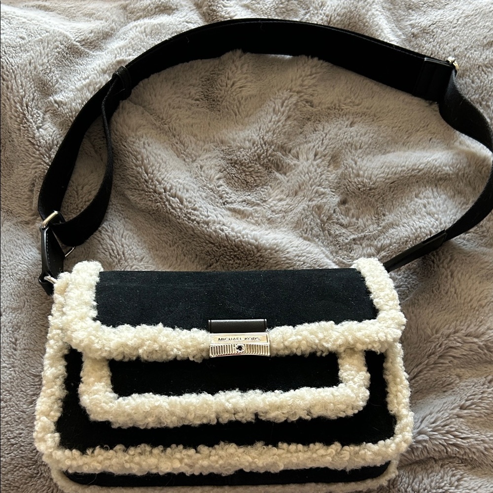 Black and White Shoulder Bag